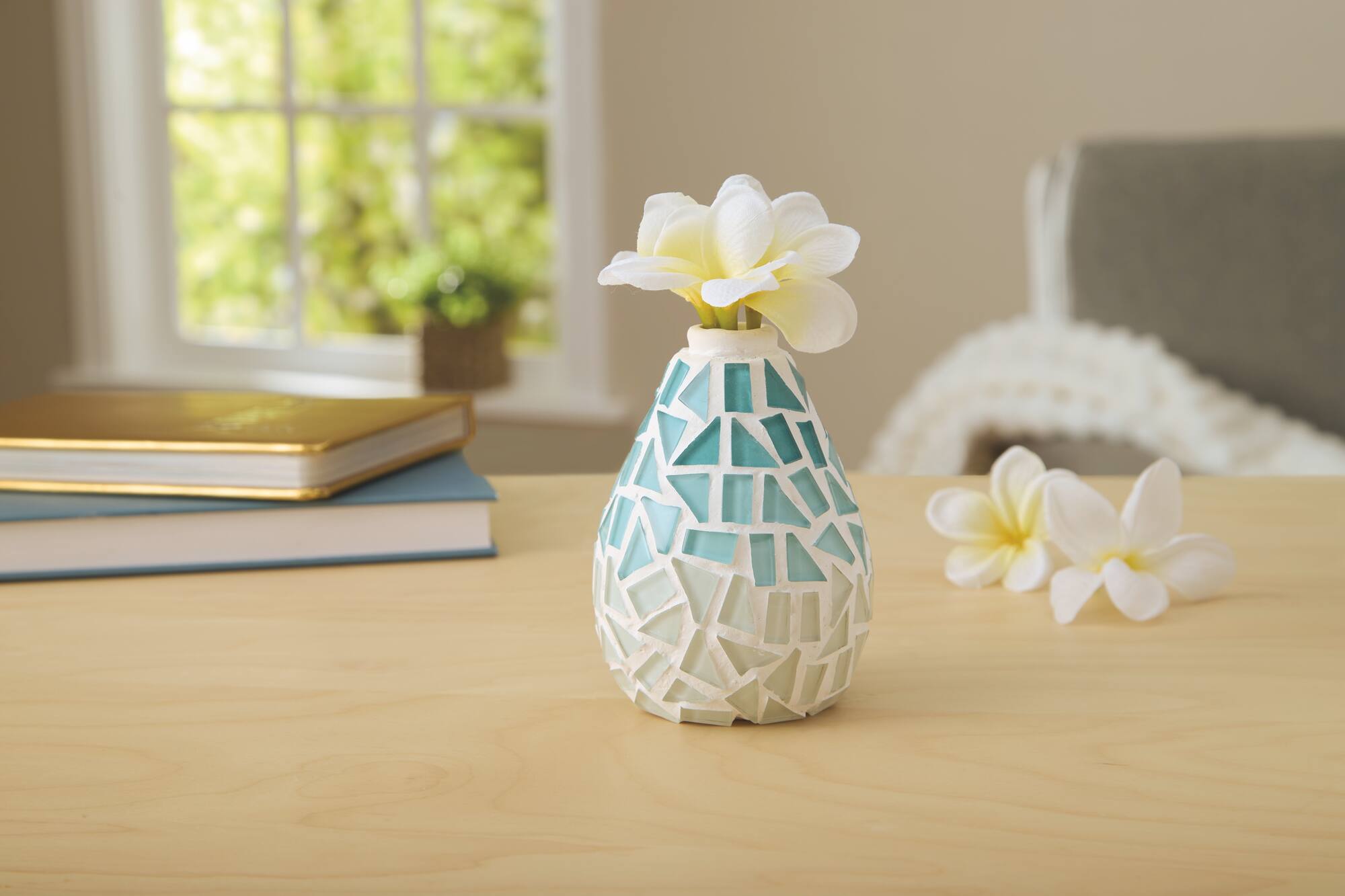 Teal & Mosaic Vase Kit by Make Market